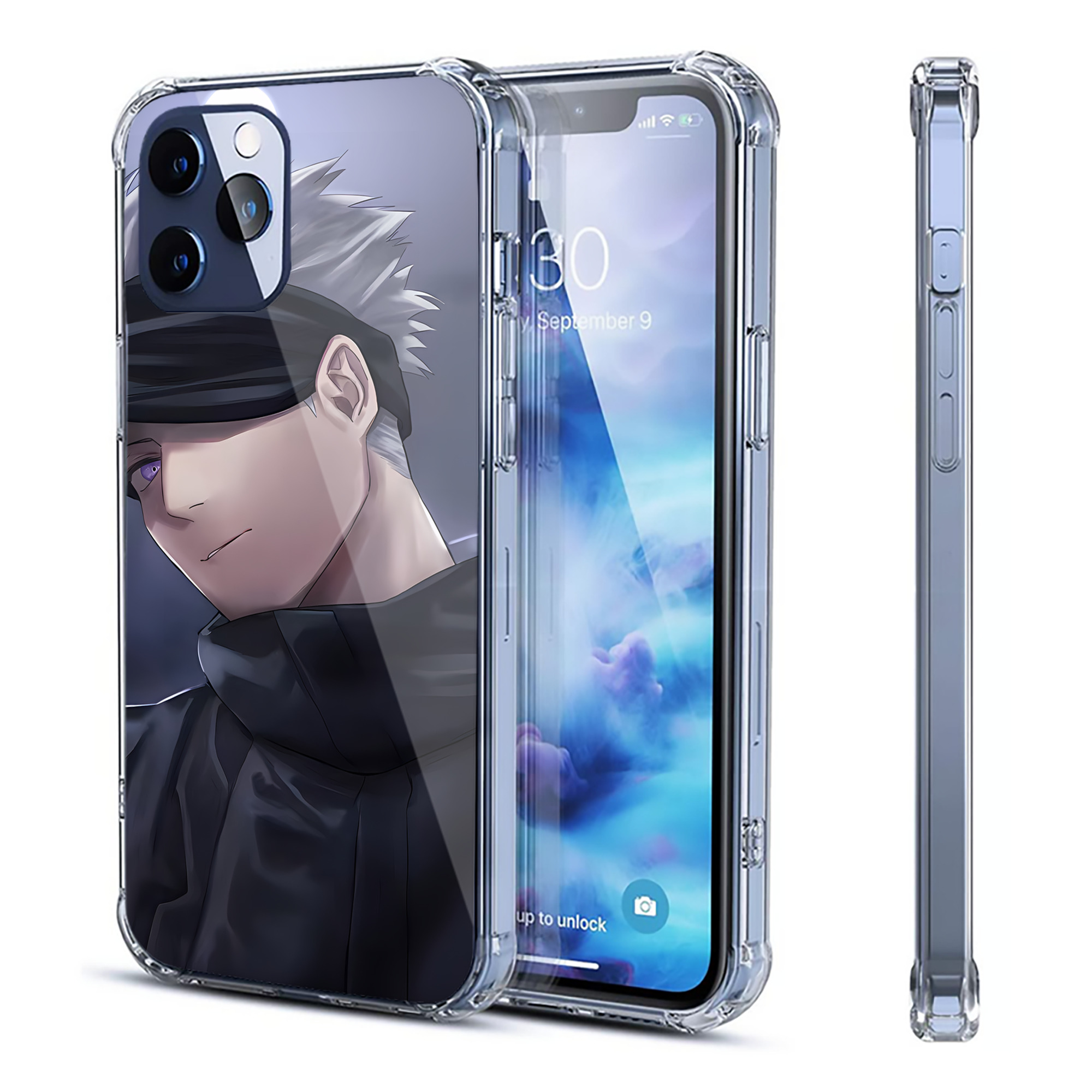 （画像用） SPY×FAMILY间谍家家酒 【iPhone 12シリーズ対応】透明スマホケース（クリアソフトケース）